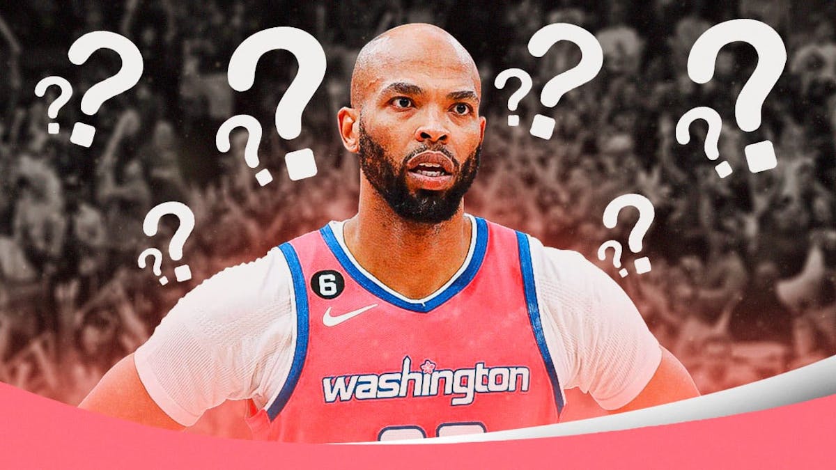 Wizards' Taj Gibson with question marks everywhere