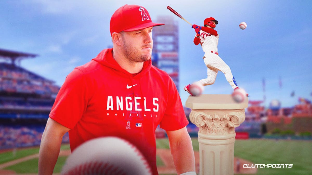 Bryce Harper, Mike Trout, Phillies, Angels