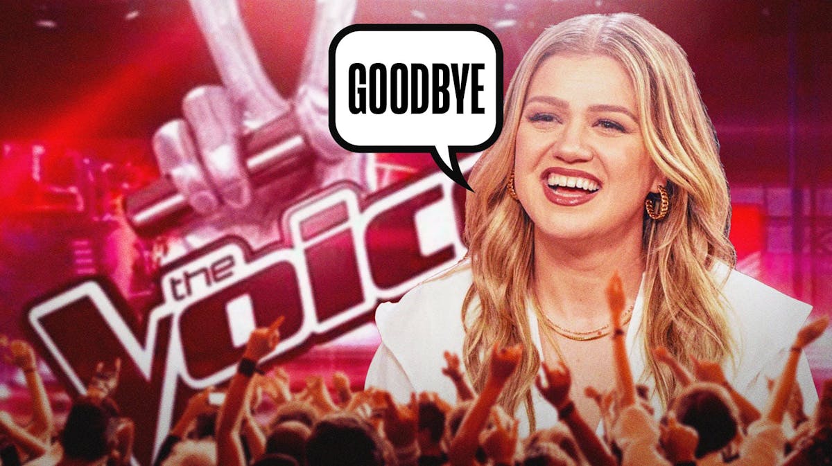 kelly clarkson saying goodbye, the voice, the voice judge, kelly clarkson show, kelly clarkson voice