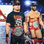 Cardinals' Kyle Gibson and Lance Lynn as WWE guys