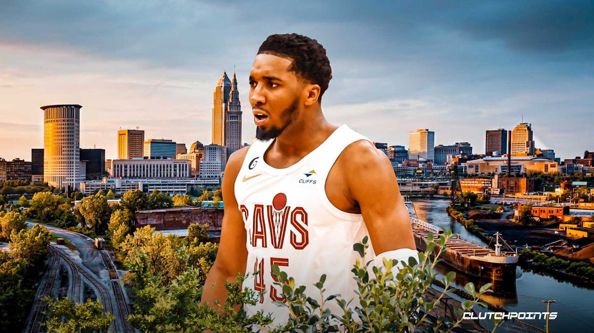 Cavs; Donovan Mitchell looking hyped