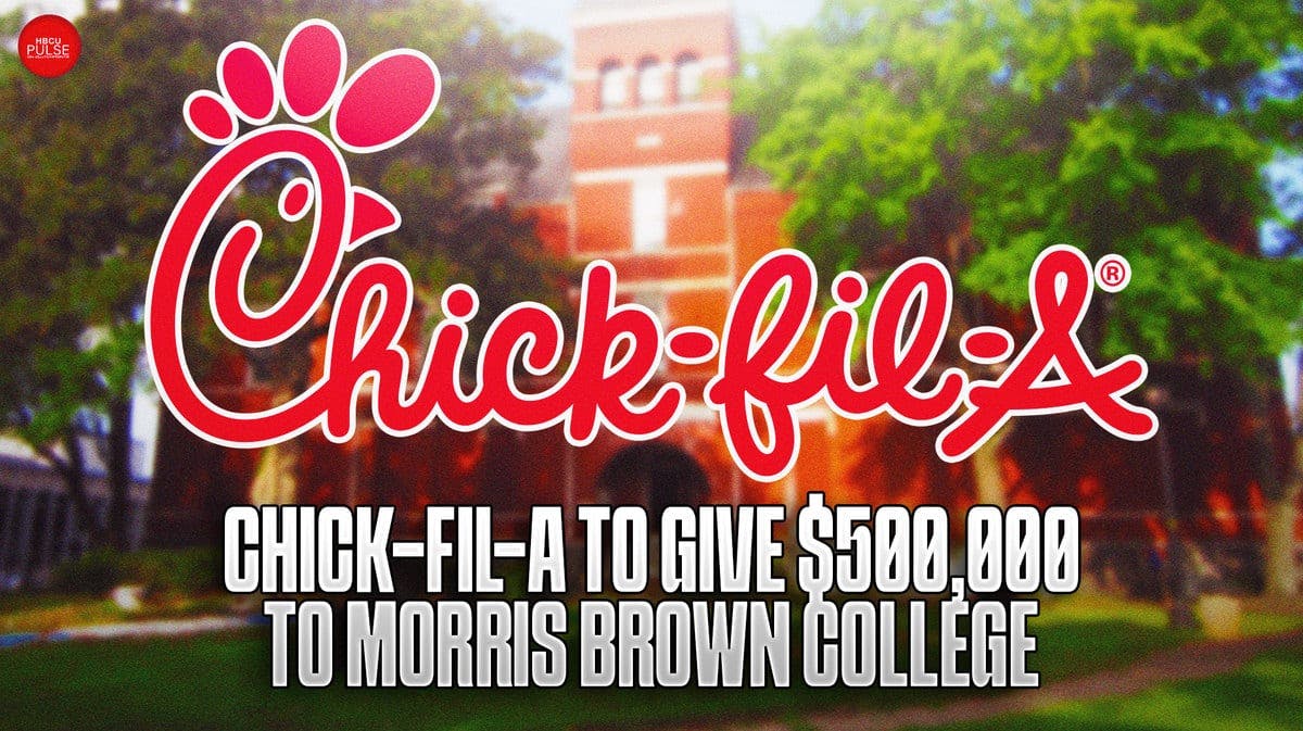 Fast-food chain Chick-fil-A donates $500,000 to Morris Brown College as apart of their diverse leadership program partnership.