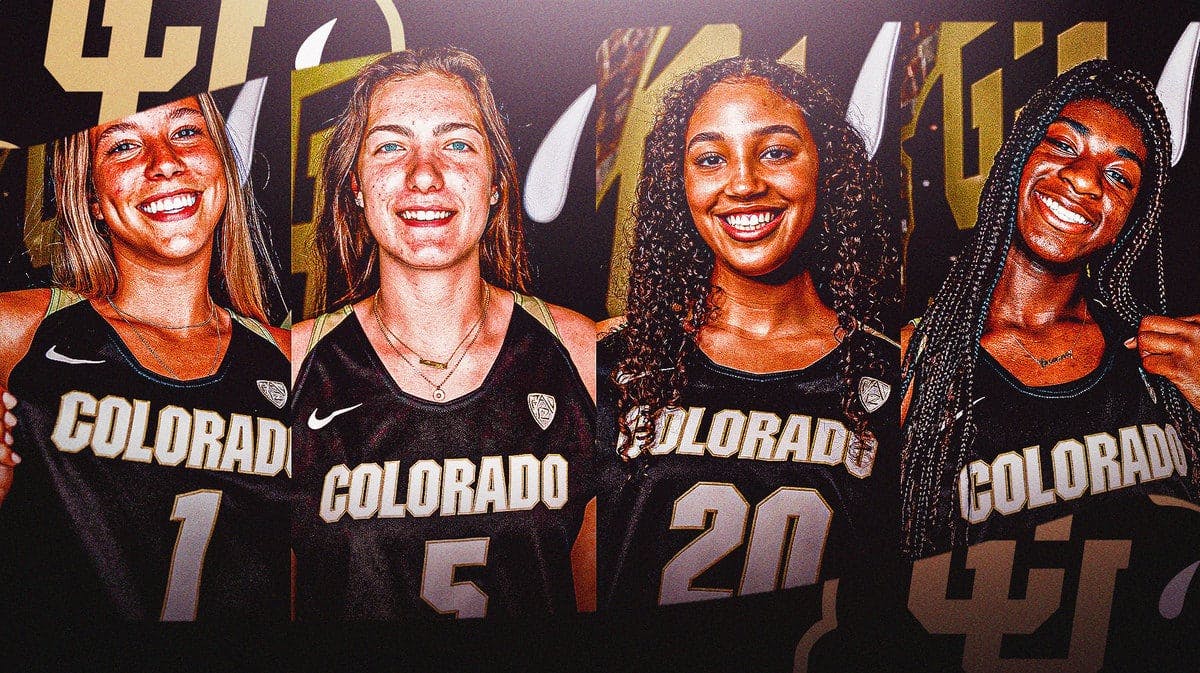 The Colorado women's basketball team, who are now ranked No. 5 after defeating previously No. 1. LSU.
