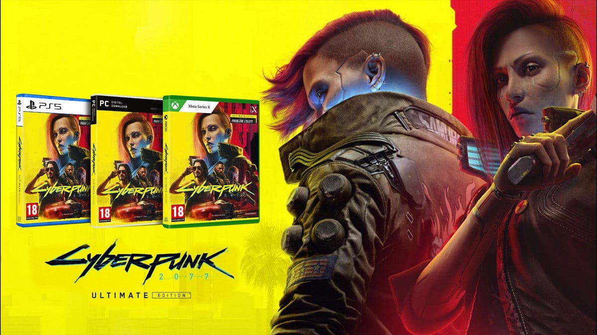 Cyberpunk 2077 Ultimate Edition DLC and Expansion Collection on PC, PS5, Xbox Series X Box Arts