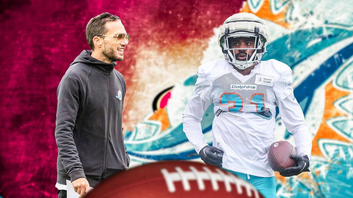Mike McDaniel and Raheem Mostert - a partnership that started in San Francisco and is now thriving in Miami
