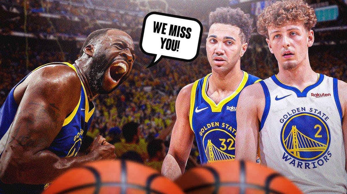 Draymond Green wants to see the Warriors younger players in Brandin Podziemski and Trayce Jackson-Davis back with the team