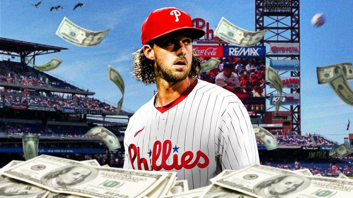 Aaron Nola, not playing for the Braves