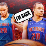 Kevin Knox is back with the Pistons after signing a one-year deal