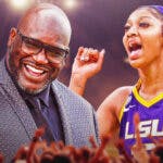 Shaquille O'Neal is happy that LSU women's basketball player Angel Reese is back