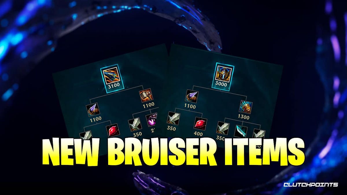 league of legends preseason 2024 new fighter bruiser items