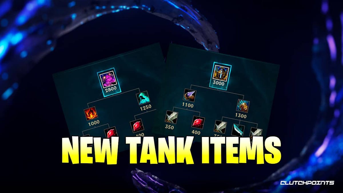 league of legends preseason 2024 new tank items