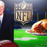 John Madden and the turducken, which the NFL will honor at the Thanksgiving Day games.