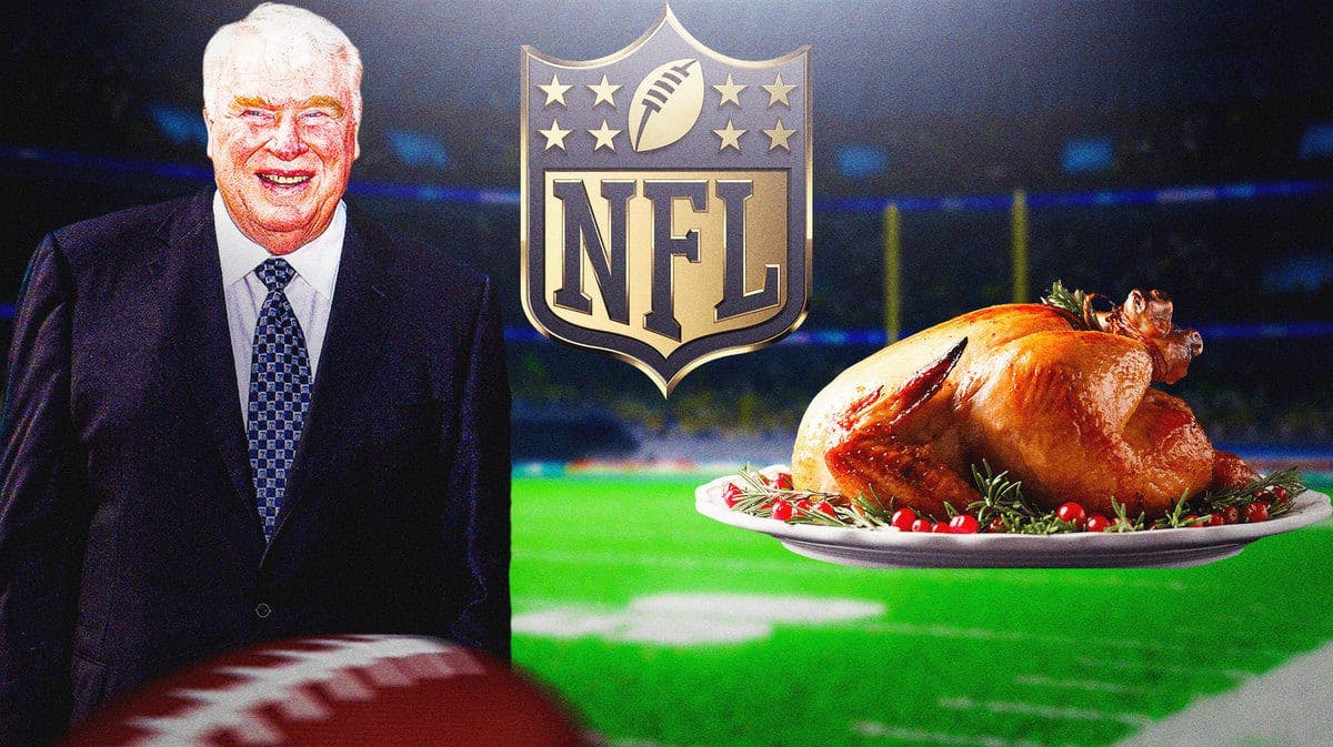 John Madden and the turducken, which the NFL will honor at the Thanksgiving Day games.