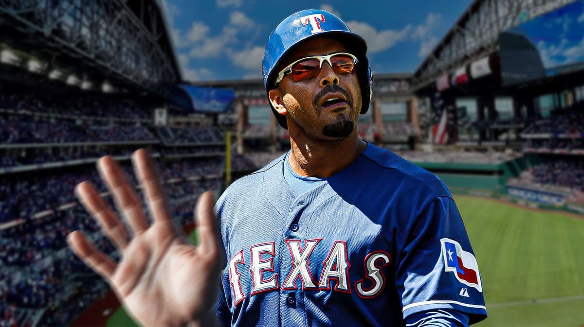 Nelson Cruz in a Rangers jersey has retired from MLB