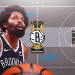 Nets guard Spencer Dinwiddie, who is excited about potentially winning money in the NBA In-Season Tournament.