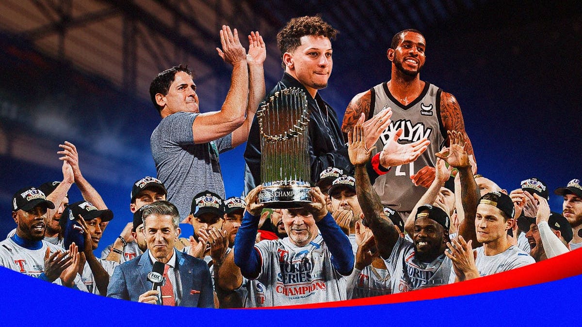 Mark Cuban, Patrick Mahomes, and the rest of the sports world congratulated the Corey Seager and the Rangers for their World Series win
