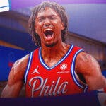 Philadelphia 76ers guard Tyrese Maxey