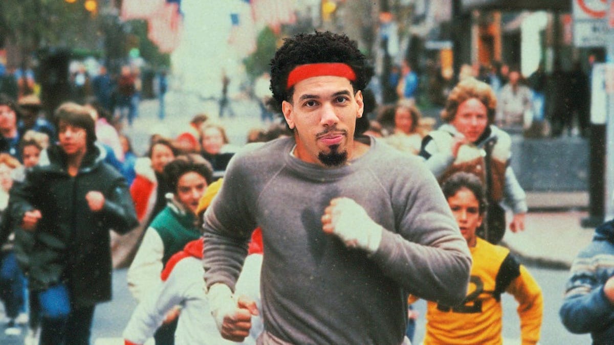 Former Sixers forward Danny Green as Rocky