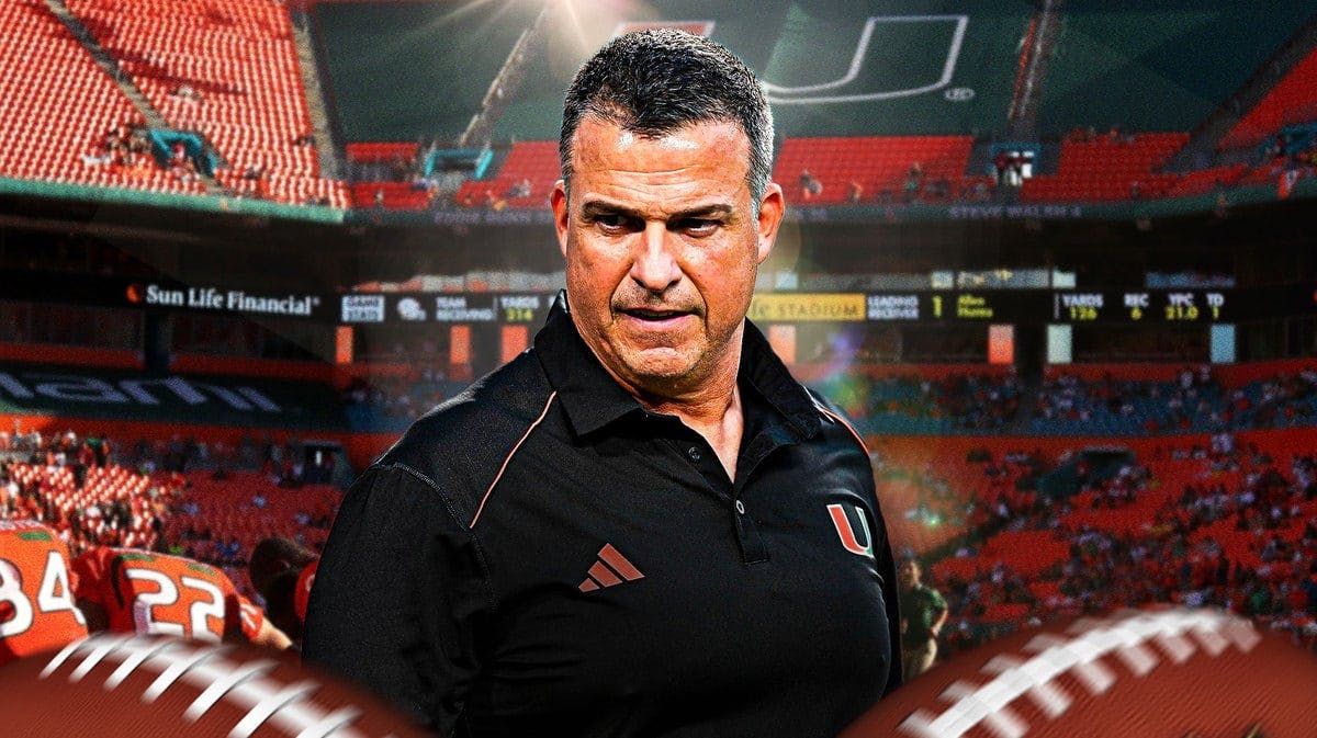 Mario Cristobal, head coach for Miami football
