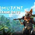 biomutant switch release date, biomutant gameplay, biomutant story, biomutant switch details, biomutant switch, keyart for biomutant with the words release date underneath the game title