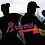 Atlanta Braves logo with mystery players