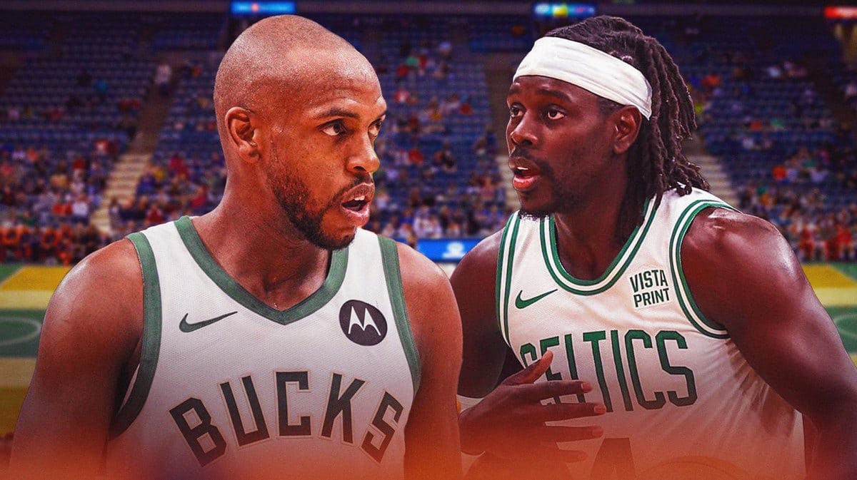 The Bucks' Khris Middleton and Celtics; Jrue Holiday are facing off as opponents