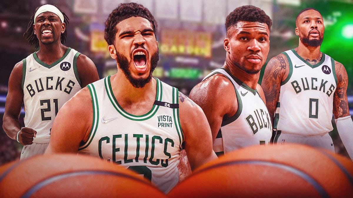 Celtics' Jayson Tatum, Jrue Holiday vs. Bucks' Giannis Antetokounmpo, Damian Lillard