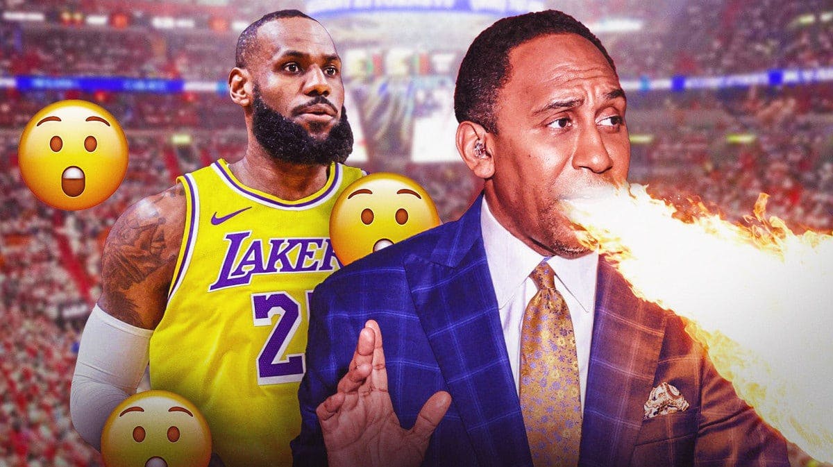 Stephen A. Smith did not agree with LeBron James' interesting opinion on his stint with the Heat