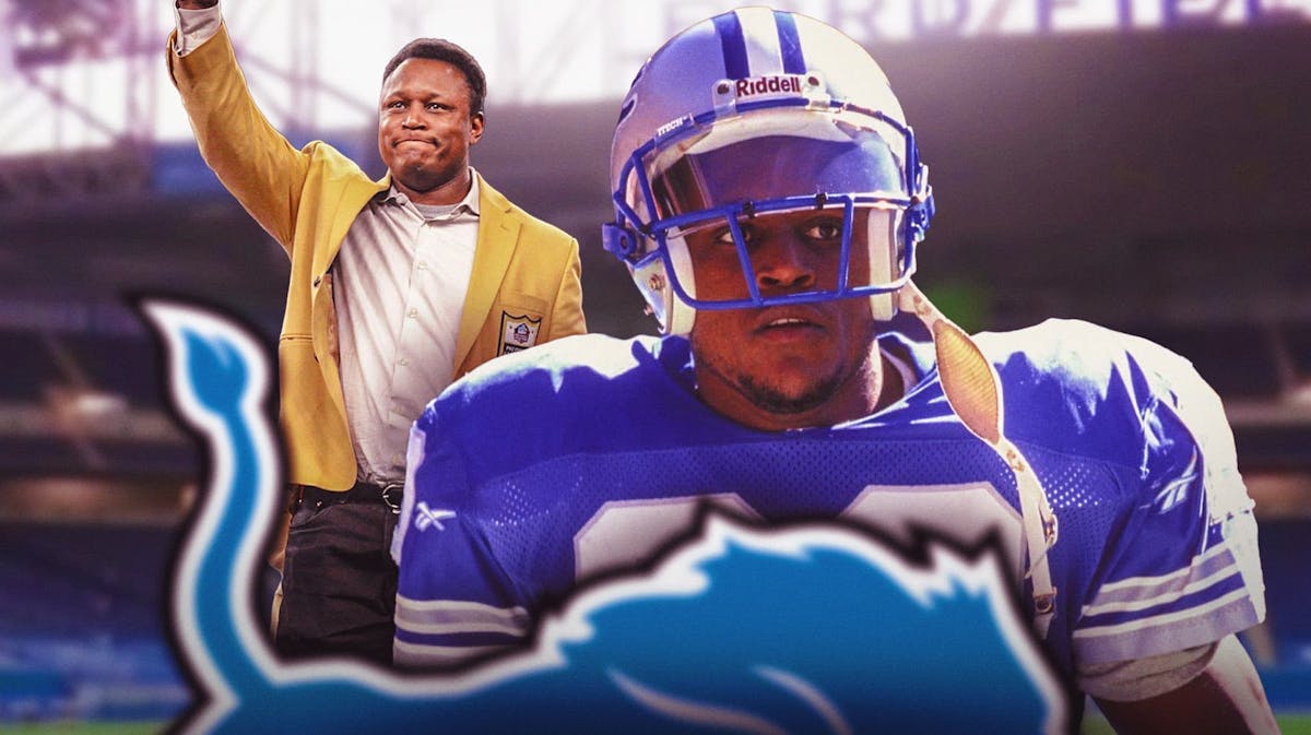 Lions running back, Barry Sanders retire, Hall of Fame