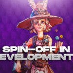 Tiny Tina Wonderlands with the caption, 'Spin-Off In Development?'