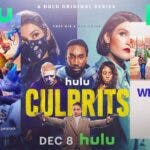 Poster art for the Hulu originals Culprits, We Live Here: The Midwest, and Dragons: The Nine Realms