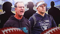 Frank Reich and Josh McDaniels who are the two NFL coaches fired so far, although Adam Schefter tells Pat McAfee there could be five to eight more soon.
