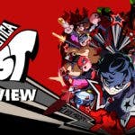persona 5 tactica review, persona 5 tactica gameplay, persona 5 tactica story, persona 5 tactica, persona 5 tactica score, key art for Persona 5 Tactica with the word Review under the game title
