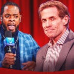 Richard Sherman and Skip Bayless got into a verbal spat on the TV show 'Undisputed' recently