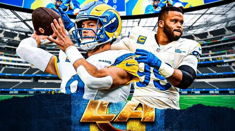 Aaron Donald and the Rams and Matthew Stafford are contending for a playoff spot with the Commanders coming to town