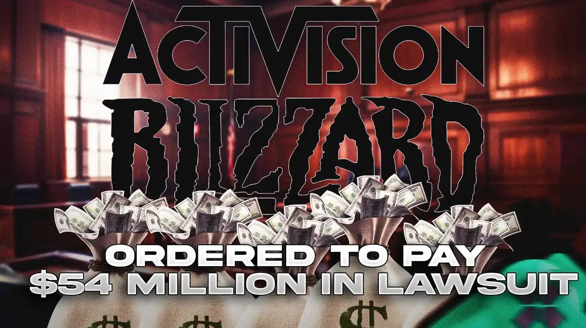 Activision Blizzard Ordered to Pay $54 Million in Gender Discrimination Lawsuit Settlement
