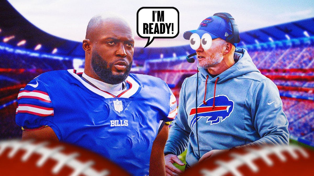Leonard Fournette is ready to take the field for the Bills against the Chiefs