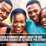 A study released by the Annenberg Institute at Brown University finds that black students are more likely to finish their degree at an HBCU.