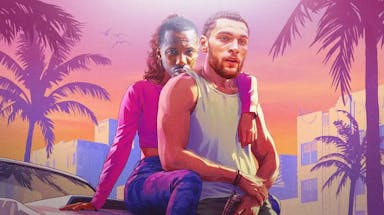 Zach LaVine (Bulls) as GTA 6 guy and Rich Paul (agent) as the lady