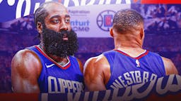 Clippers: James Harden’s powerful message to Russell Westbrook amid struggles