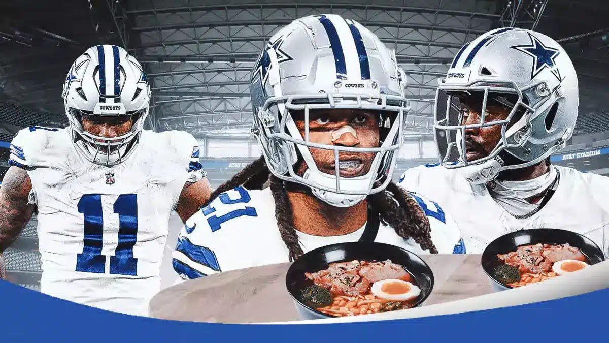 Cowboys' Micah Parsons watching Stephon Gilmore and Brandin Cooks eating food