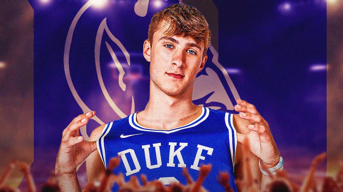 Duke basketball commit Cooper Flagg.