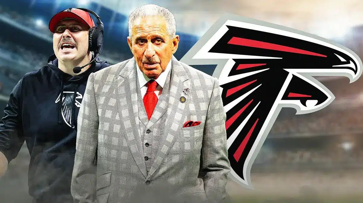 Falcons owner Arthur Blank revealed his feelings on the job Arthur Smith has done amid Atlanta's poor 2023 showing, Falcons poor record, Falcons coach status