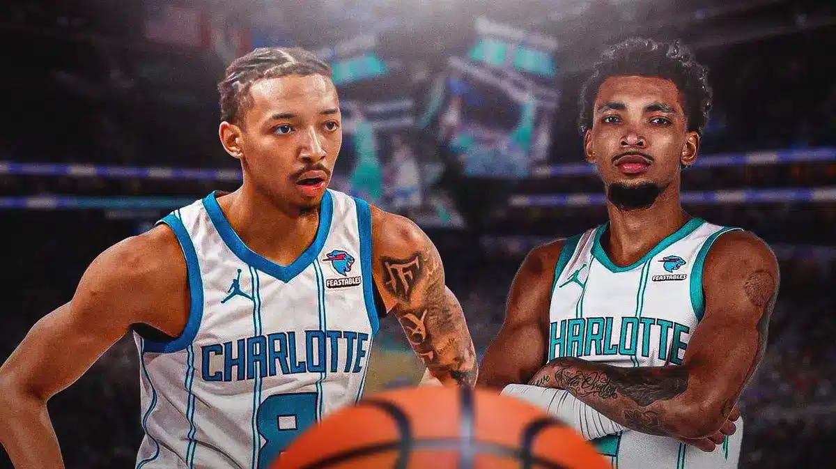Hornets Nick Smith Jr and James Bouknight