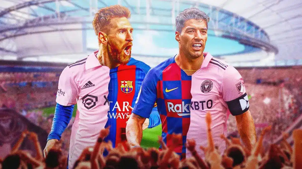 Former Barcelona teammates Lionel Messi and Luis Suarez are reuniting in MLS at Inter Miami