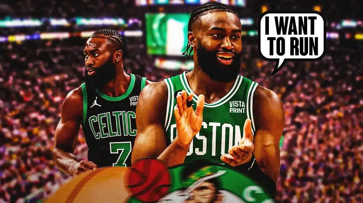 Celtics star Jaylen Brown wants to run