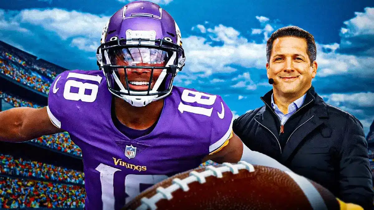 Vikings star Justin Jefferson went savage on Adam Schefter while discussing his griddy before the Lions matchup