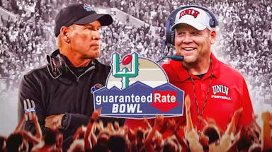 Lance Leipold, Barry Odom, Guaranteed Rate Bowl