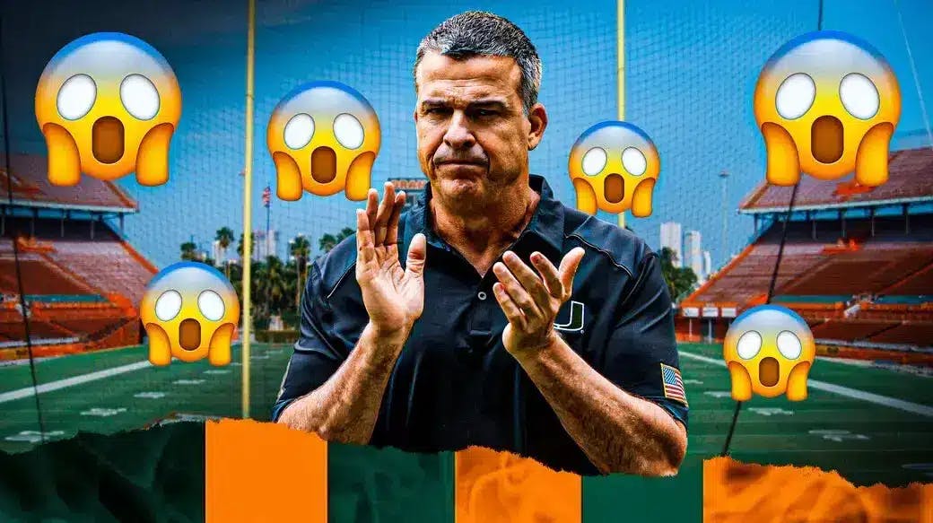 Miami football HC Mario Cristobal is coming under fire once again