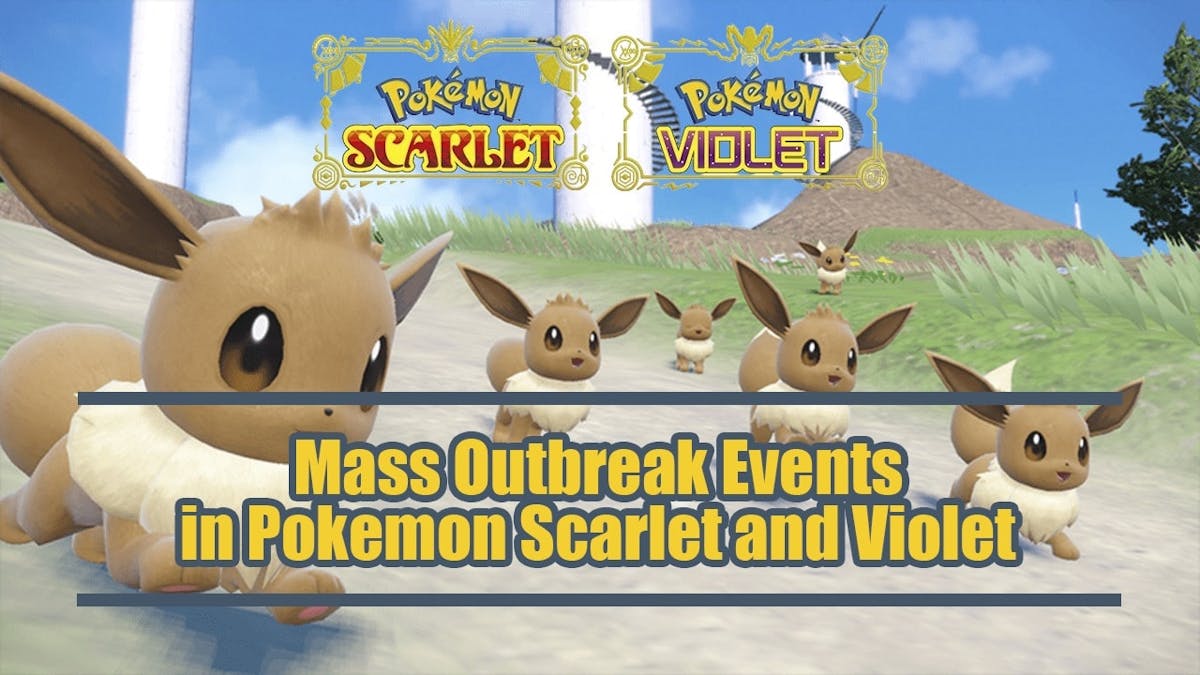 List of all the Mass Outbreak Events in Pokemon Scarlet and Violet